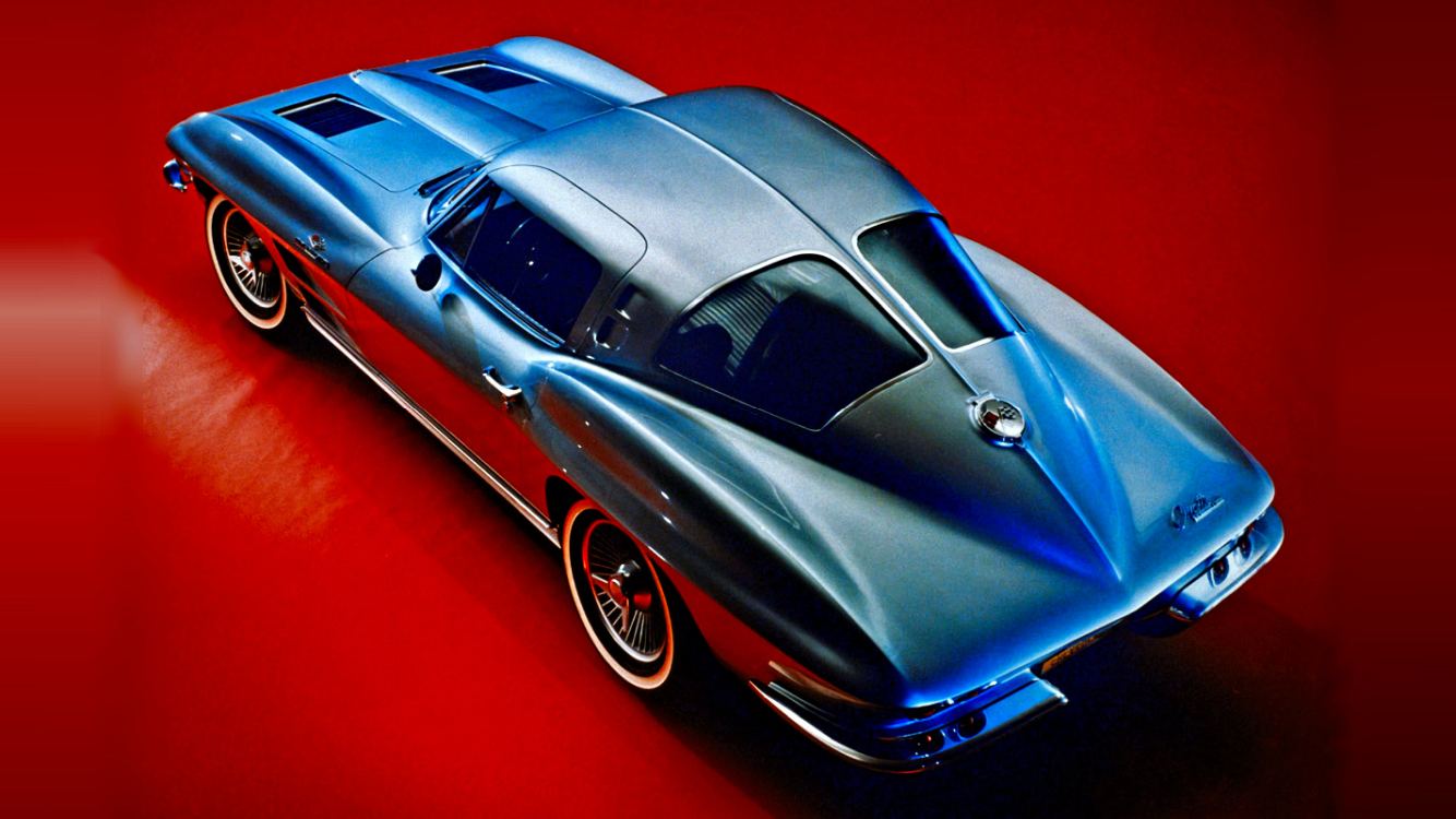 Click to Enlarge-Esc to Close myimgs/ArtDecoCars1937-60/1963 Chevrolet Corvette Sting Ray Split Window.jpg
